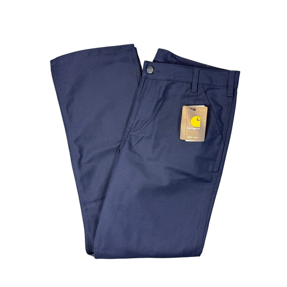 Carhartt Original Fit Work Utility Pants Navy Blue Men's size 10 Short‎